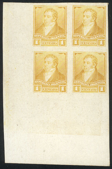 Lot 153 - Argentina general issues -  Guillermo Jalil - Philatino Auction # 2347 ARGENTINA: 