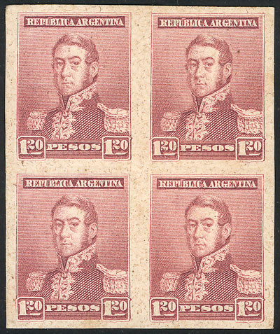 Lot 169 - Argentina general issues -  Guillermo Jalil - Philatino Auction # 2347 ARGENTINA: 
