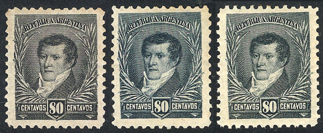 Lot 166 - Argentina general issues -  Guillermo Jalil - Philatino Auction # 2347 ARGENTINA: 