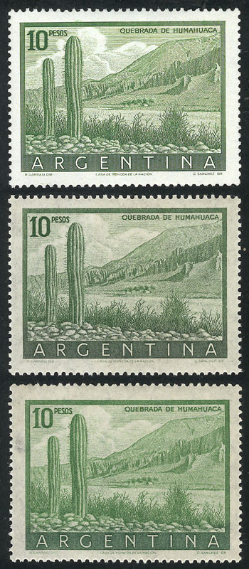 Lot 674 - Argentina general issues -  Guillermo Jalil - Philatino Auction # 2347 ARGENTINA: 