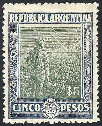 Lot 240 - Argentina general issues - Guillermo Jalil - Philatino Auction # 2347 ARGENTINA: Lot 240 - Argentina general issues - Guillermo Jalil - Philatino Auction # 2347 ARGENTINA:
