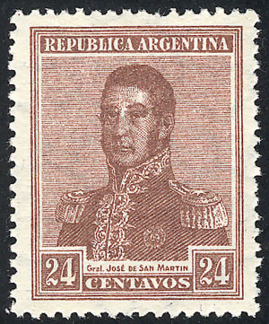 Lot 316 - Argentina general issues -  Guillermo Jalil - Philatino Auction # 2347 ARGENTINA: 