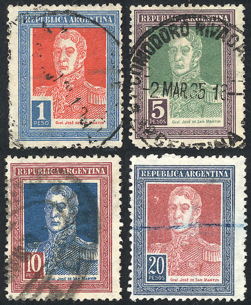 Lot 325 - Argentina general issues -  Guillermo Jalil - Philatino Auction # 2347 ARGENTINA: 