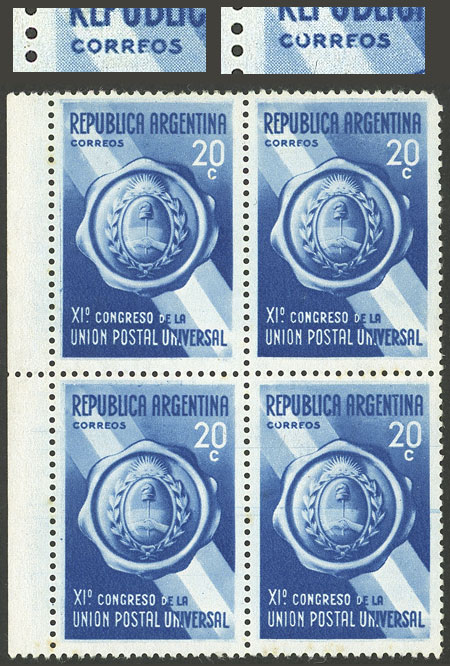 Lot 505 - Argentina general issues - Guillermo Jalil - Philatino Auction # 2347 ARGENTINA: Lot 505 - Argentina general issues - Guillermo Jalil - Philatino Auction # 2347 ARGENTINA: