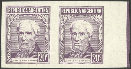 Lot 658 - Argentina general issues -  Guillermo Jalil - Philatino Auction # 2347 ARGENTINA: 