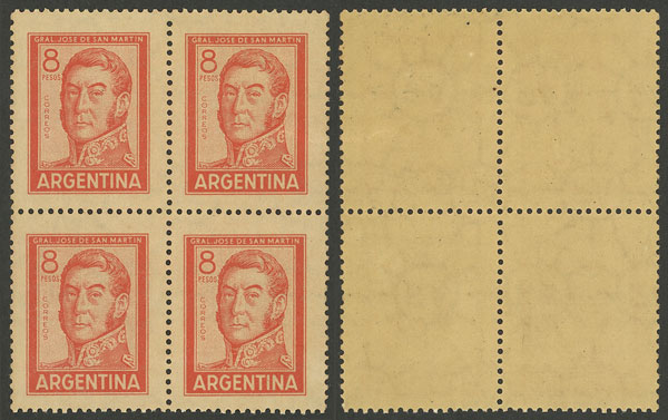 Lot 780 - Argentina general issues - Guillermo Jalil - Philatino Auction # 2347 ARGENTINA: Lot 780 - Argentina general issues - Guillermo Jalil - Philatino Auction # 2347 ARGENTINA: