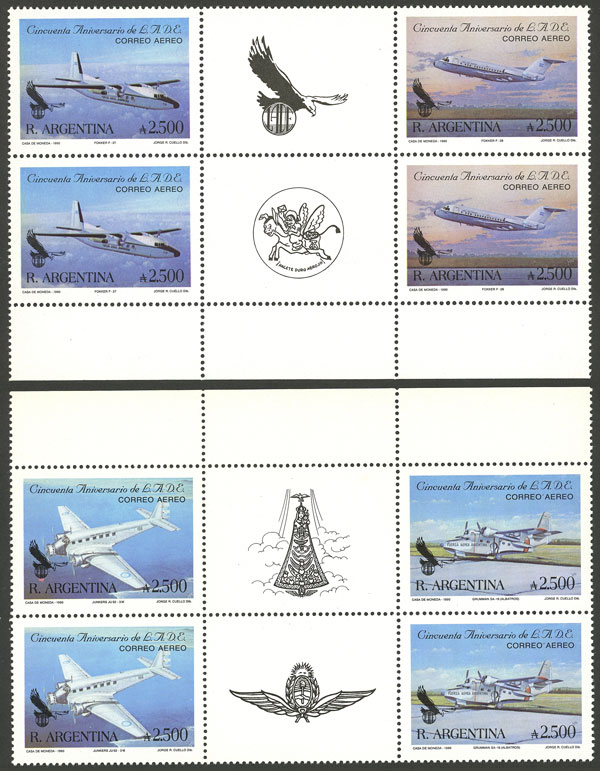Lot 918 - Argentina general issues -  Guillermo Jalil - Philatino Auction # 2347 ARGENTINA: 