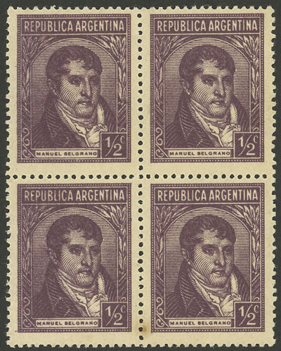 Lot 485 - Argentina general issues - Guillermo Jalil - Philatino Auction # 2347 ARGENTINA: Lot 485 - Argentina general issues - Guillermo Jalil - Philatino Auction # 2347 ARGENTINA: