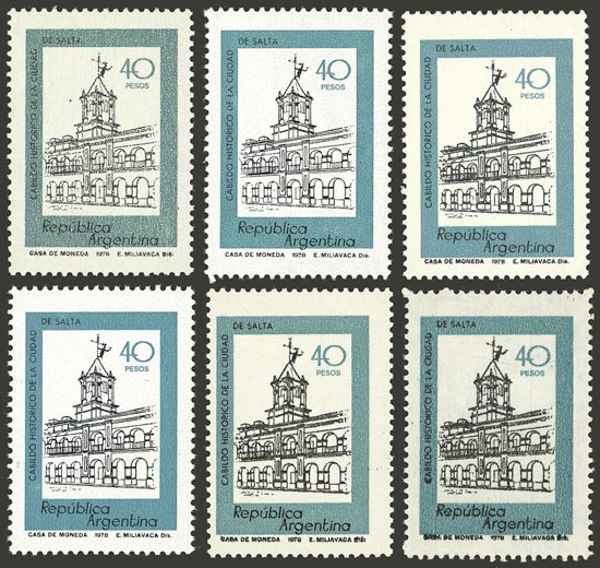 Lot 868 - Argentina general issues - Guillermo Jalil - Philatino Auction # 2347 ARGENTINA: Lot 868 - Argentina general issues - Guillermo Jalil - Philatino Auction # 2347 ARGENTINA: