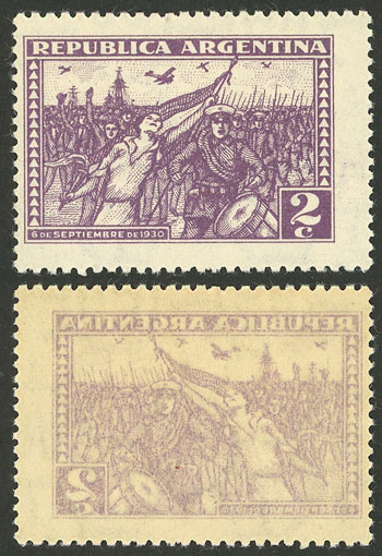 Lot 373 - Argentina general issues -  Guillermo Jalil - Philatino Auction # 2347 ARGENTINA: 