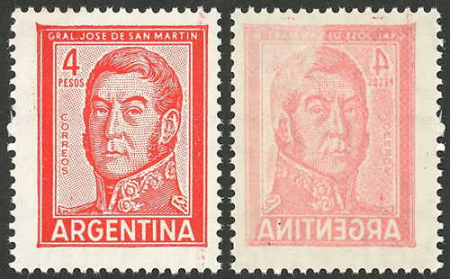 Lot 716 - Argentina general issues -  Guillermo Jalil - Philatino Auction # 2347 ARGENTINA: 