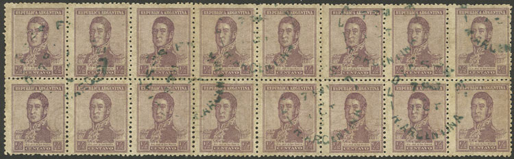 Lot 285 - Argentina general issues - Guillermo Jalil - Philatino Auction # 2347 ARGENTINA: Lot 285 - Argentina general issues - Guillermo Jalil - Philatino Auction # 2347 ARGENTINA: