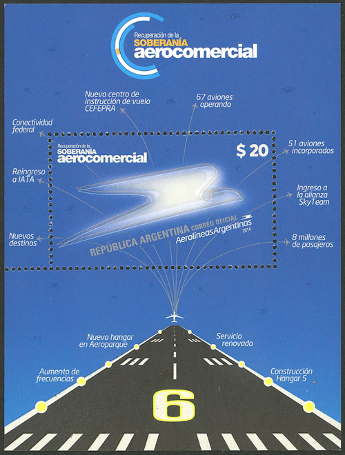 Lot 1081 - Argentina souvenir sheets -  Guillermo Jalil - Philatino Auction # 2347 ARGENTINA: 