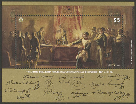 Lot 1079 - Argentina souvenir sheets -  Guillermo Jalil - Philatino Auction # 2347 ARGENTINA: 