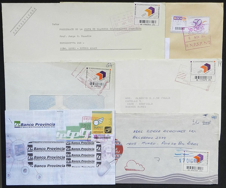 Lot 1289 - Argentina postal history - Guillermo Jalil - Philatino Auction # 2347 ARGENTINA: Lot 1289 - Argentina postal history - Guillermo Jalil - Philatino Auction # 2347 ARGENTINA: