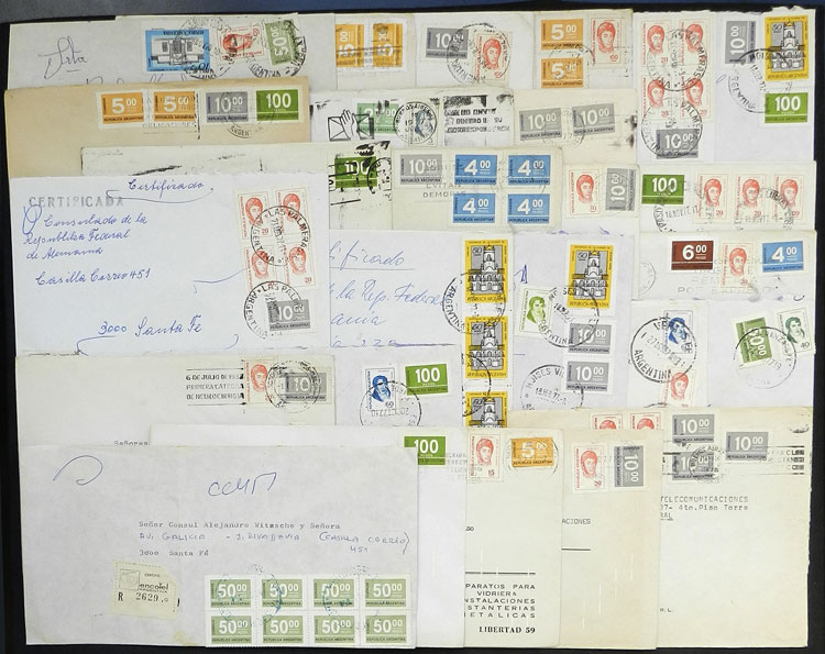 Lot 1276 - Argentina postal history - Guillermo Jalil - Philatino Auction # 2347 ARGENTINA: Lot 1276 - Argentina postal history - Guillermo Jalil - Philatino Auction # 2347 ARGENTINA: