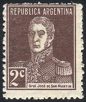 Lot 348 - Argentina general issues -  Guillermo Jalil - Philatino Auction # 2347 ARGENTINA: 