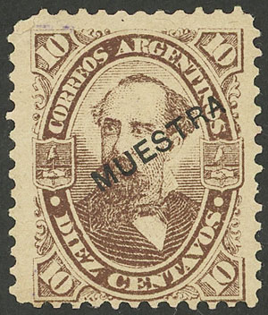 Lot 93 - Argentina general issues -  Guillermo Jalil - Philatino Auction # 2347 ARGENTINA: 
