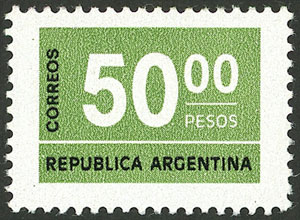 Lot 849 - Argentina general issues - Guillermo Jalil - Philatino Auction # 2347 ARGENTINA: Lot 849 - Argentina general issues - Guillermo Jalil - Philatino Auction # 2347 ARGENTINA: