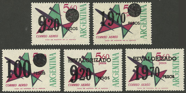 Lot 833 - Argentina general issues - Guillermo Jalil - Philatino Auction # 2347 ARGENTINA: Lot 833 - Argentina general issues - Guillermo Jalil - Philatino Auction # 2347 ARGENTINA: