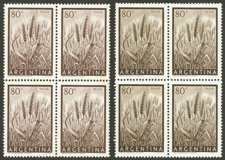 Lot 666 - Argentina general issues -  Guillermo Jalil - Philatino Auction # 2347 ARGENTINA: 