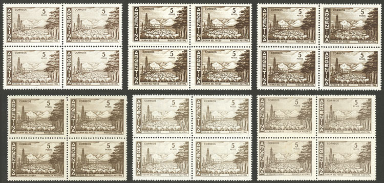Lot 717 - Argentina general issues -  Guillermo Jalil - Philatino Auction # 2347 ARGENTINA: 