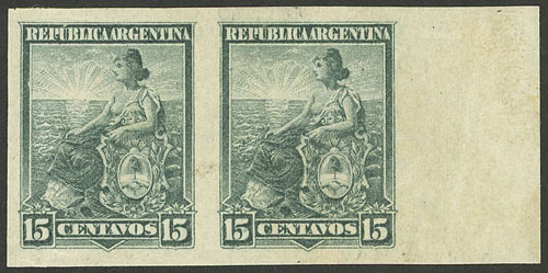Lot 189 - Argentina general issues - Guillermo Jalil - Philatino Auction # 2347 ARGENTINA: Lot 189 - Argentina general issues - Guillermo Jalil - Philatino Auction # 2347 ARGENTINA:
