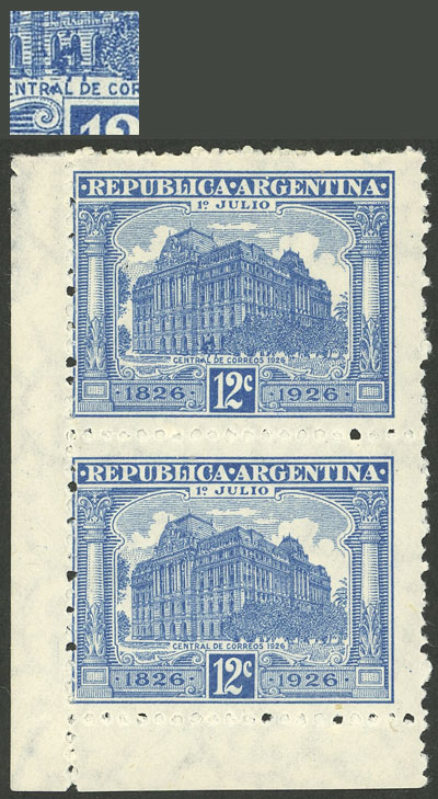 Lot 353 - Argentina general issues -  Guillermo Jalil - Philatino Auction # 2347 ARGENTINA: 