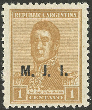 Lot 1122 - Argentina official stamps -  Guillermo Jalil - Philatino Auction # 2347 ARGENTINA: 