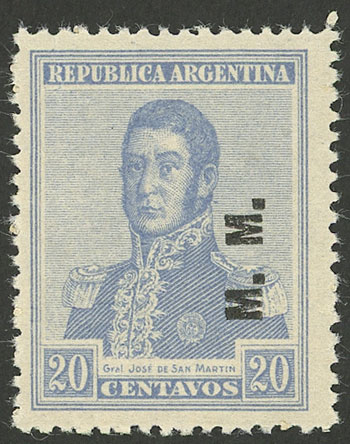 Lot 1128 - Argentina official stamps - Guillermo Jalil - Philatino Auction # 2347 ARGENTINA: Lot 1128 - Argentina official stamps - Guillermo Jalil - Philatino Auction # 2347 ARGENTINA: