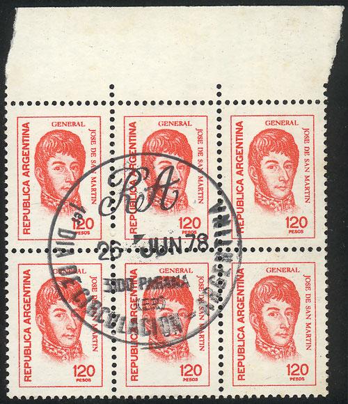 Lot 855 - Argentina general issues - Guillermo Jalil - Philatino Auction # 2347 ARGENTINA: Lot 855 - Argentina general issues - Guillermo Jalil - Philatino Auction # 2347 ARGENTINA:
