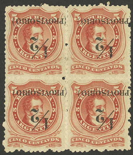 Lot 85 - Argentina general issues -  Guillermo Jalil - Philatino Auction # 2347 ARGENTINA: 