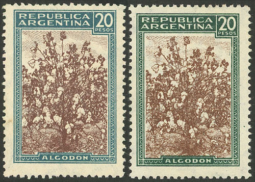 Lot 438 - Argentina general issues - Guillermo Jalil - Philatino Auction # 2347 ARGENTINA: Lot 438 - Argentina general issues - Guillermo Jalil - Philatino Auction # 2347 ARGENTINA:
