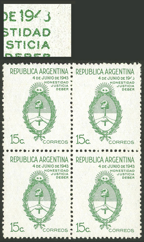 Lot 580 - Argentina general issues - Guillermo Jalil - Philatino Auction # 2347 ARGENTINA: Lot 580 - Argentina general issues - Guillermo Jalil - Philatino Auction # 2347 ARGENTINA: