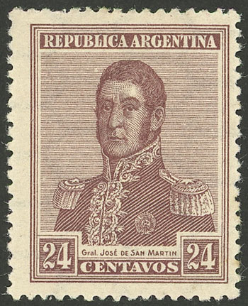 Lot 269 - Argentina general issues -  Guillermo Jalil - Philatino Auction # 2347 ARGENTINA: 