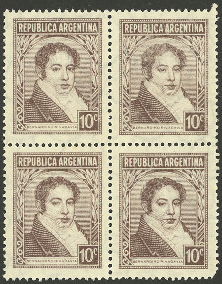 Lot 419 - Argentina general issues - Guillermo Jalil - Philatino Auction # 2347 ARGENTINA: Lot 419 - Argentina general issues - Guillermo Jalil - Philatino Auction # 2347 ARGENTINA: