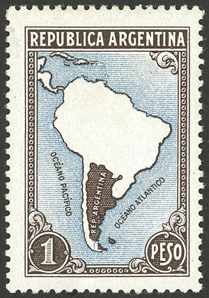 Lot 444 - Argentina general issues - Guillermo Jalil - Philatino Auction # 2347 ARGENTINA: Lot 444 - Argentina general issues - Guillermo Jalil - Philatino Auction # 2347 ARGENTINA: