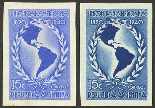 Lot 520 - Argentina general issues - Guillermo Jalil - Philatino Auction # 2347 ARGENTINA: Lot 520 - Argentina general issues - Guillermo Jalil - Philatino Auction # 2347 ARGENTINA: