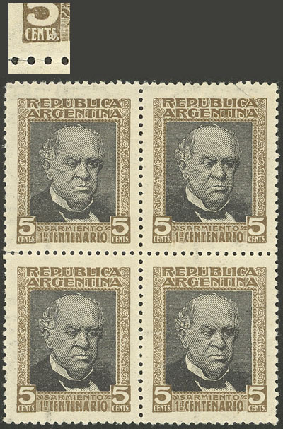 Lot 217 - Argentina general issues - Guillermo Jalil - Philatino Auction # 2347 ARGENTINA: Lot 217 - Argentina general issues - Guillermo Jalil - Philatino Auction # 2347 ARGENTINA:
