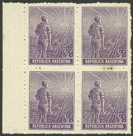 Lot 226 - Argentina general issues - Guillermo Jalil - Philatino Auction # 2347 ARGENTINA: Lot 226 - Argentina general issues - Guillermo Jalil - Philatino Auction # 2347 ARGENTINA: