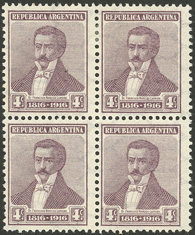 Lot 254 - Argentina general issues -  Guillermo Jalil - Philatino Auction # 2347 ARGENTINA: 