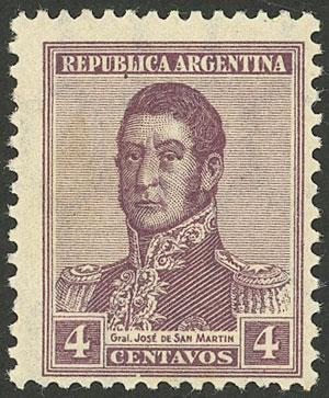Lot 262 - Argentina general issues -  Guillermo Jalil - Philatino Auction # 2347 ARGENTINA: 