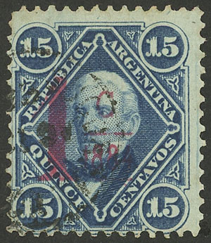 Lot 89 - Argentina general issues -  Guillermo Jalil - Philatino Auction # 2347 ARGENTINA: 