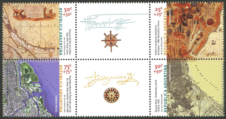 Lot 974 - Argentina general issues -  Guillermo Jalil - Philatino Auction # 2347 ARGENTINA: 
