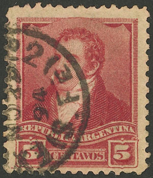 Lot 174 - Argentina general issues -  Guillermo Jalil - Philatino Auction # 2347 ARGENTINA: 