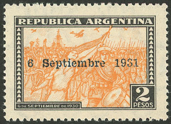 Lot 389 - Argentina general issues - Guillermo Jalil - Philatino Auction # 2347 ARGENTINA: Lot 389 - Argentina general issues - Guillermo Jalil - Philatino Auction # 2347 ARGENTINA: