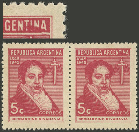 Lot 595 - Argentina general issues - Guillermo Jalil - Philatino Auction # 2347 ARGENTINA: Lot 595 - Argentina general issues - Guillermo Jalil - Philatino Auction # 2347 ARGENTINA:
