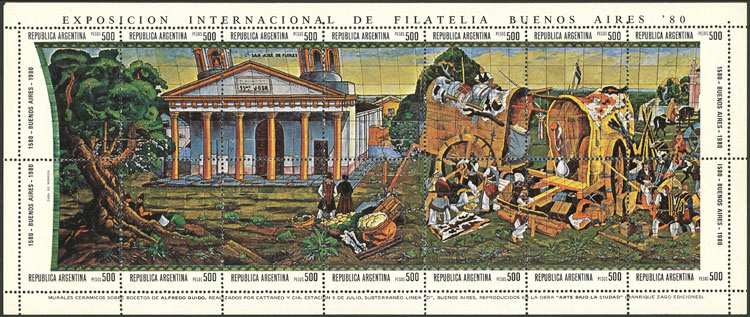 Lot 1016 - Argentina souvenir sheets - Guillermo Jalil - Philatino Auction # 2347 ARGENTINA: Lot 1016 - Argentina souvenir sheets - Guillermo Jalil - Philatino Auction # 2347 ARGENTINA: