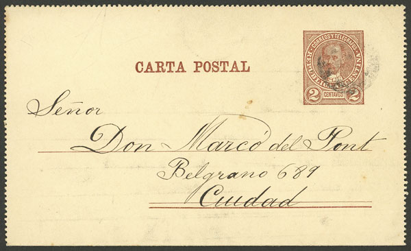 Lot 1170 - Argentina Postal stationery -  Guillermo Jalil - Philatino Auction # 2347 ARGENTINA: 