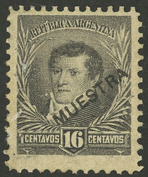 Lot 162 - Argentina general issues -  Guillermo Jalil - Philatino Auction # 2347 ARGENTINA: 